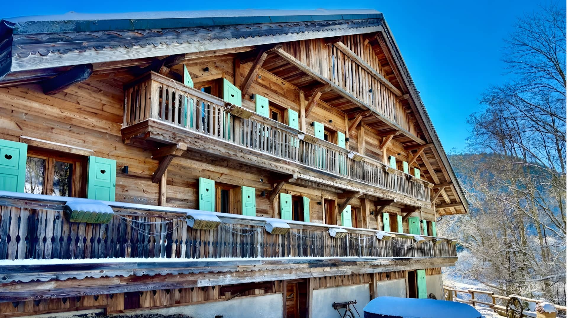 La Ferme Champ'Alp, location chalet à Abondance en Haute-Savoie